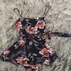 Beautiful floral romper